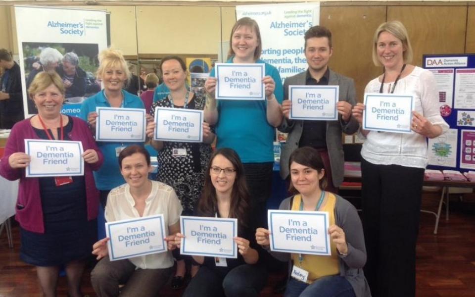 Warwichshire council becomes dementia friendly with dementia friends information sessions