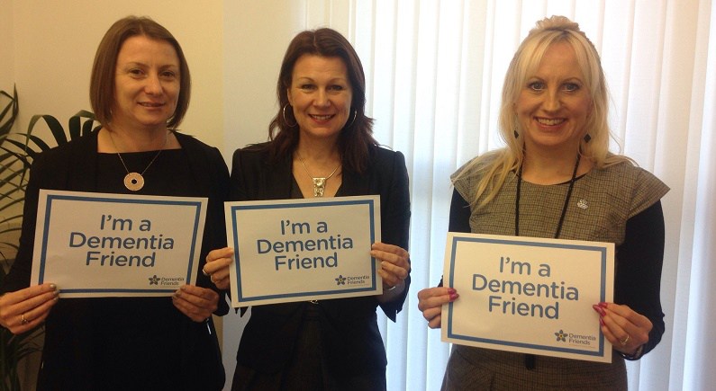 Workington MP and her staff are Dementia Friends